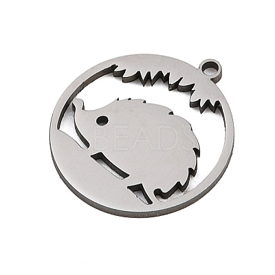 201 Stainless Steel Pendants STAS-Z155-07P-1
