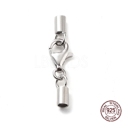 Anti-Tarnish 925 Sterling Silver Lobster Claw Clasps STER-P055-03C-P-1