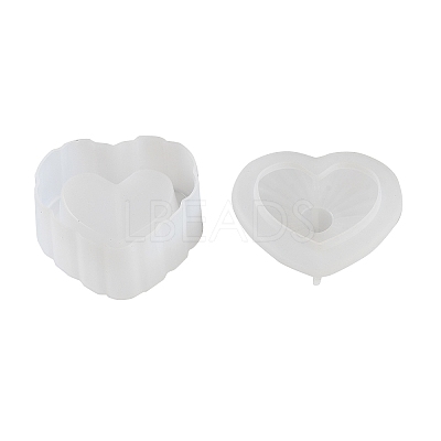 Heart DIY Candle Cup Silicone Molds LS-DIY-Q037-11A-1