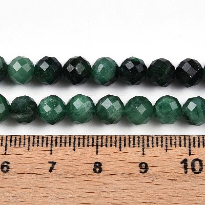 Natural Fuchsite Beads Strands G-T140-20A-1