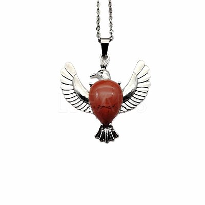 Peace Dove Water Droplet Crystal Necklace Pendant Fashion Ornament Simple Pendant VL5109-1-1