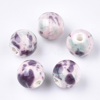 Handmade Porcelain Beads PORC-Q262-03S-1