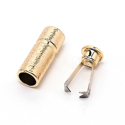 Alloy Cord Ends PALLOY-WH0088-34LG-1