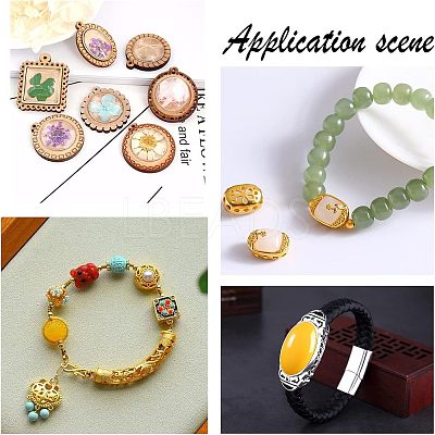 Glass Cabochons GLAA-FH0001-25-1