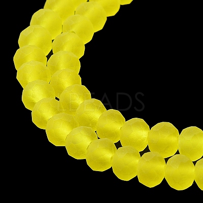 Transparent Glass Beads Strands LS-EGLA-A034-T8mm-MD29-1