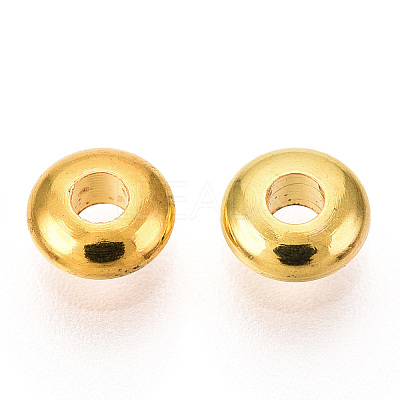 Brass Spacer Beads KK-E246-G-1