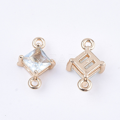 Transparent Glass Links connectors GLAA-T007-14G-1