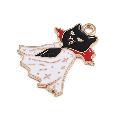 Halloween Alloy Enamel Pendants FIND-I052-01KCG-03-1