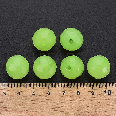 Imitation Jelly Acrylic Beads MACR-S373-97C-E06-1