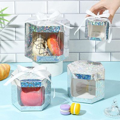 Hexagon Laser Window Paper Gift Boxes CON-FZC0002-001C-02-1