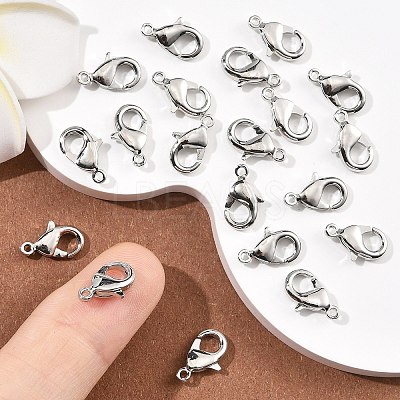 SHEGRACE Brass Lobster Claw Clasps XGR0010P-04P-1