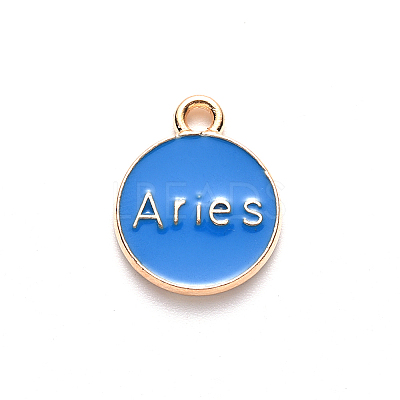 Alloy Enamel Pendants LS-ENAM-S124-01B-02A-1