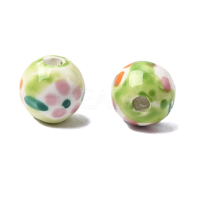Handmade Porcelain Beads PORC-A034-02C-1
