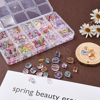 Transparent Acrylic Beads TACR-YW0001-31-1