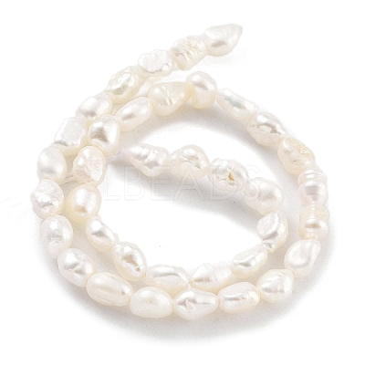Natural Keshi Pearl Cultured Freshwater Pearl Beads Strands PEAR-P062-25E-1