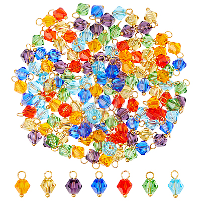 20 Sets Imitation Austrian Crystal Glass Pendants FIND-DC0006-99-1