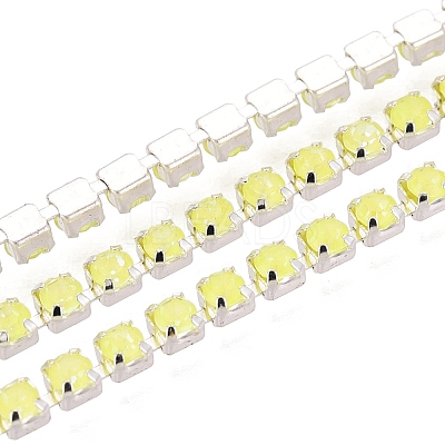 Iron Rhinestone Cup Chains CH-T006-01A-12-1