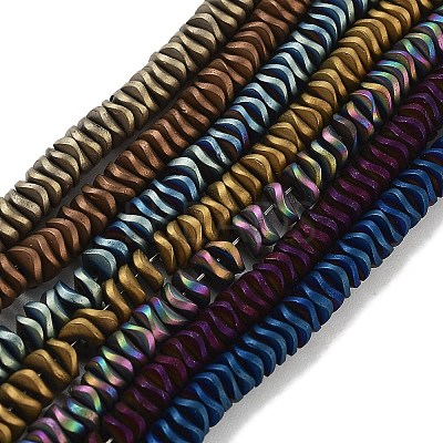 Electroplated Synthetic Non-magnetic Hematite Beads Strands G-H020-M01-1