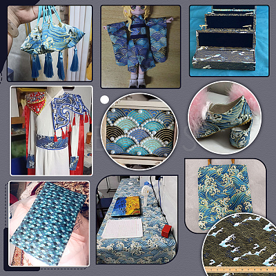 Cotton Fabric DIY-WH0671-278-1