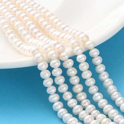 Natural Cultured Freshwater Pearl Beads Strands PEAR-I007-02E-03C-1