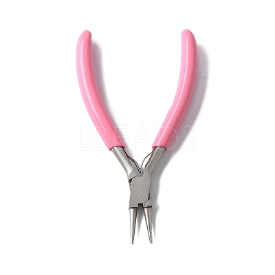 65# Steel Round Nose Pliers with Plastic Handles TOOL-Z002-02-1