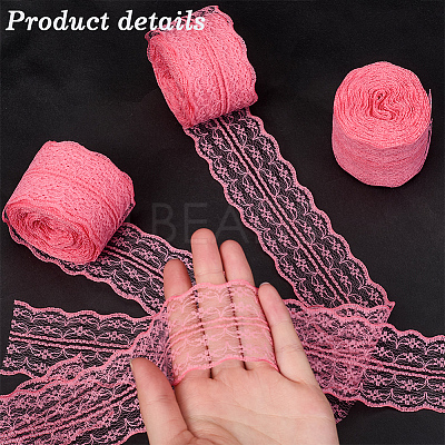 3 Rolls Guipure Non-Stretch Lace Trim OCOR-GF0004-52G-1