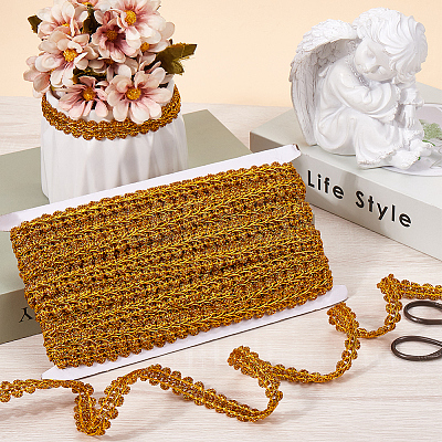 Polyester Braided Lace Trim OCOR-WH20018-22A-1