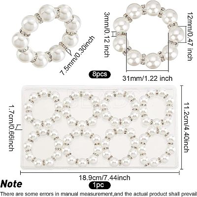Stretch Napkin Rings AJEW-FG0001-66-1