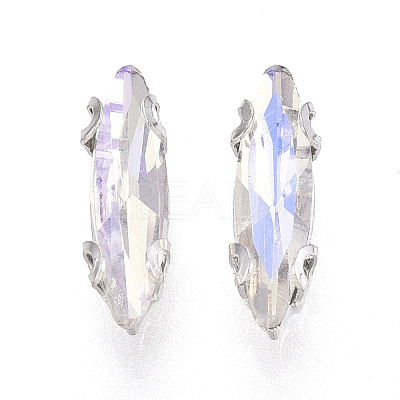 Sew on Rhinestone Montee Beads KK-T071-02E-1