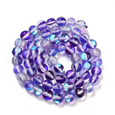 Transparent Glass Beads GLAA-B022-6mm-09-1