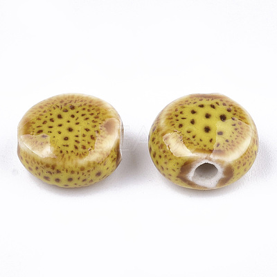 Handmade Porcelain Beads PORC-S498-39H-1