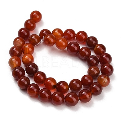 Natural Carnelian Beads Strands GG-CBA1CAF-A01-10mm-1