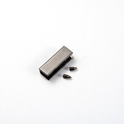 Zinc Alloy Bag Corner Protector Edging Frame PALLOY-WH0084-79C-02-1