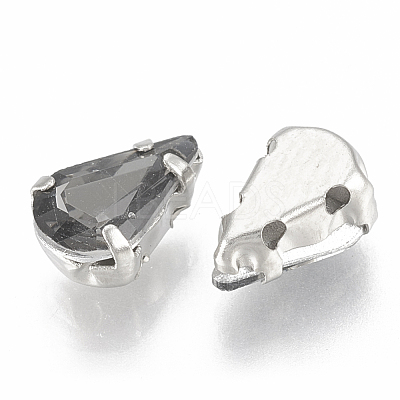Sew on Rhinestone RGLA-T035-8x13mm-07-1