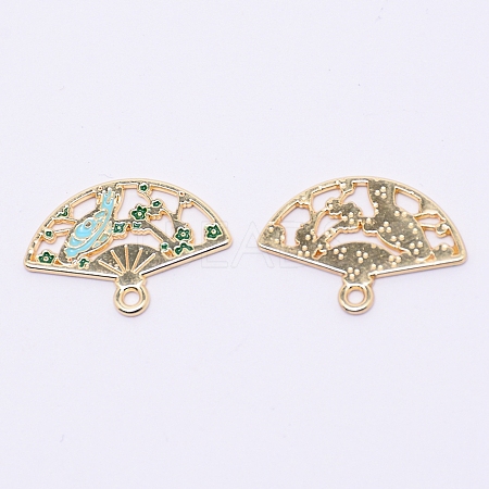 Alloy Enamel Pendants PALLOY-WH0081-10B-1