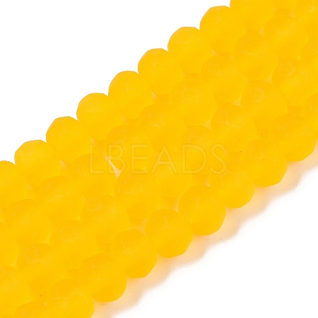Transparent Glass Beads Strands EGLA-A044-T6mm-MD05-1