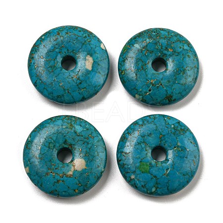 Dyed Synthetic Turquoise Pendants G-B070-01C-1