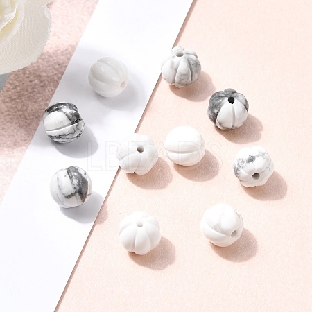 Natural Howlite Beads G-B157-02-1