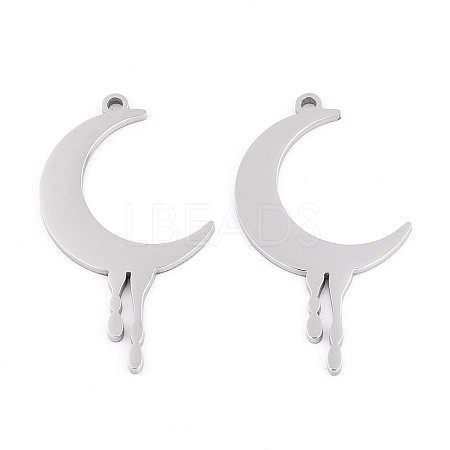 304 Stainless Steel Pendants STAS-N108-42P-1