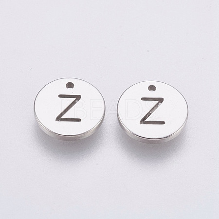 304 Stainless Steel Charms STAS-P225-104P-22-1