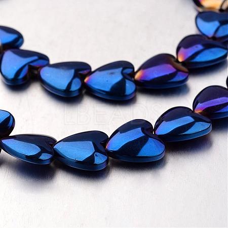 Electroplate Non-magnetic Synthetic Hematite Bead Strands G-F300-22D-05-1
