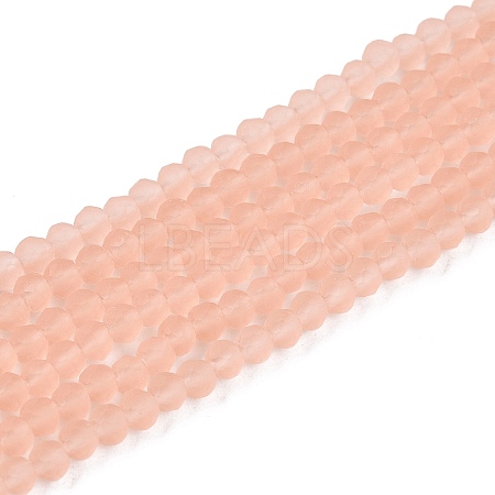 Transparent Glass Beads Strands EGLA-A044-T1mm-MD21-1