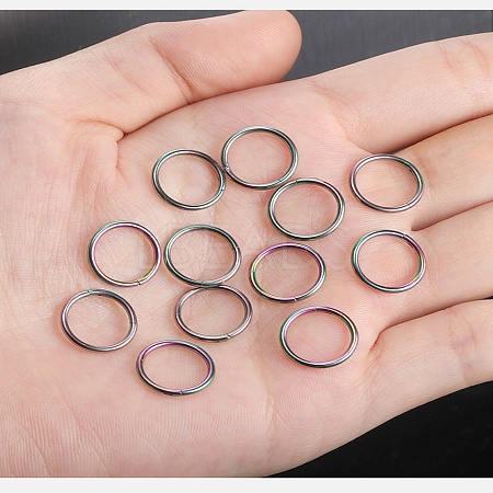 316L Surgical Stainless Steel Hoop Cartilage Earrings WGB51CA-11-1