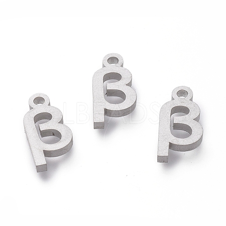 Tarnish Resistant 304 Stainless Steel Pendants STAS-A045-03P-1