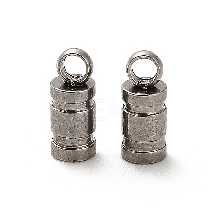 201 Stainless Steel Cord Ends STAS-S167-01B-P-1