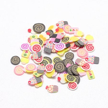 Handmade Polymer Clay Cabochons CLAY-Q242-08B-1