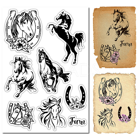 Custom PVC Plastic Clear Stamps DIY-WH0439-0085-1