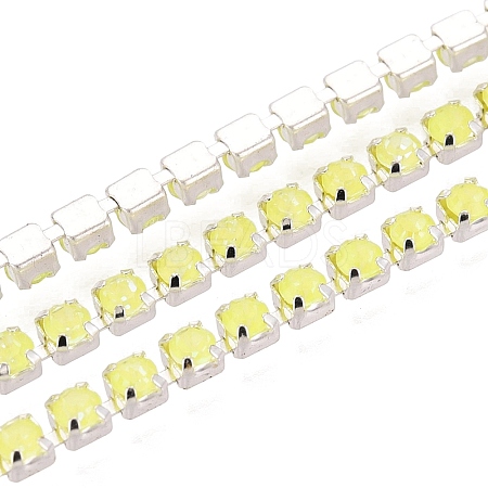 Iron Rhinestone Cup Chains CH-T006-01A-12-1