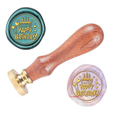 Wax Seal Stamp Set AJEW-WH0208-504-1