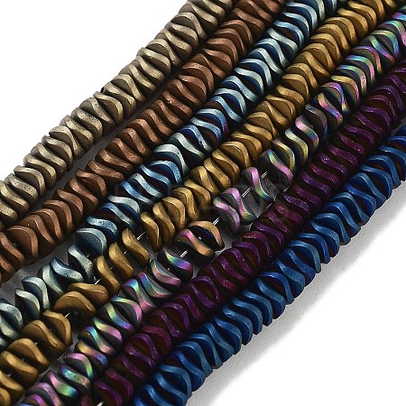 Electroplated Synthetic Non-magnetic Hematite Beads Strands G-H020-M01-1